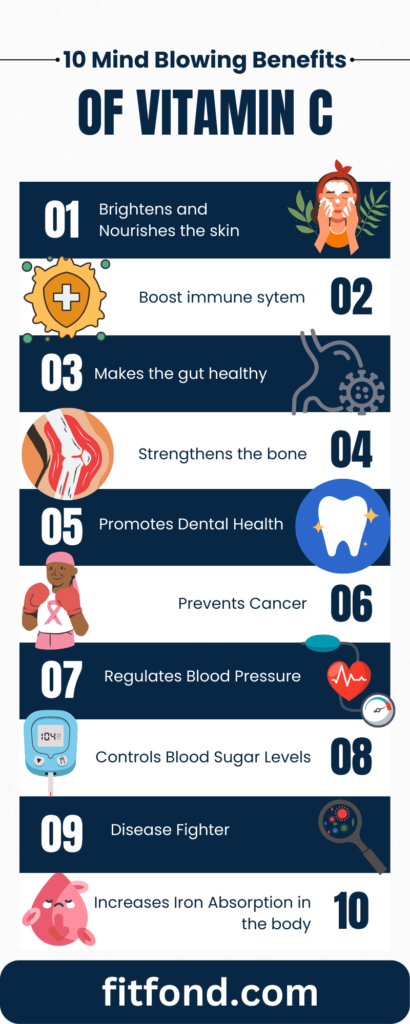Benefits of vitamin C