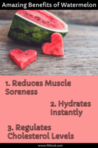Benefits of watermelon
